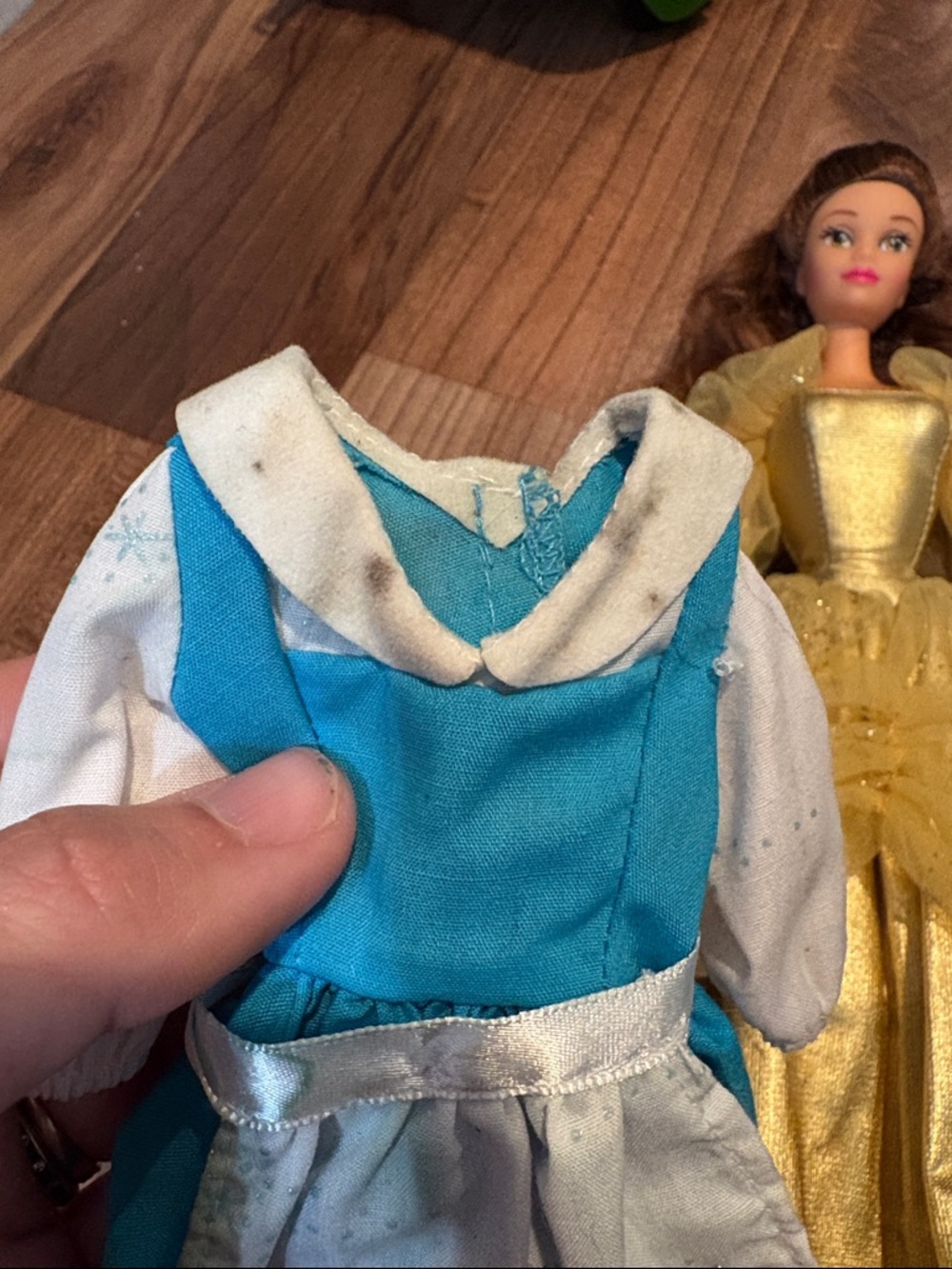 Vtg 90's Disney Beauty & The Beast Dolls With Clothing by Mattel - Picture 4 of 6